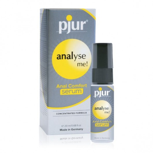Анальный спрей pjur ANALYSE ME Serum - 20 мл. - Pjur - купить с доставкой в Пушкино