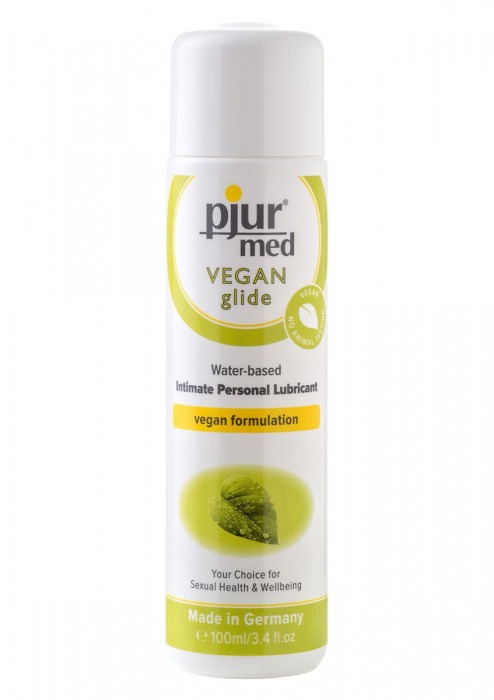 Натуральный лубрикант pjur MED Vegan Gilde - 100 мл. - Pjur - купить с доставкой в Пушкино