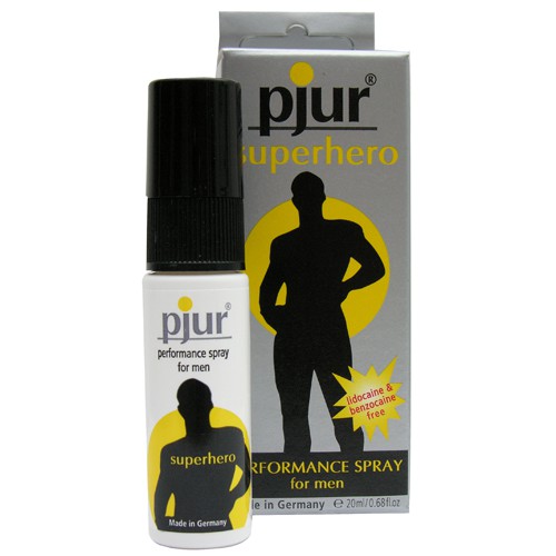 Пролонгирующий мужской спрей pjur SUPERHERO spray - 20 мл. - Pjur - купить с доставкой в Пушкино