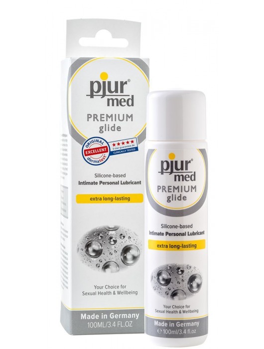 Гипоаллергенный силиконовый лубрикант pjur MED Premium glide - 100 мл. - Pjur - купить с доставкой в Пушкино
