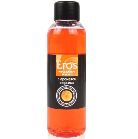 Массажное масло Eros exotic с ароматом персика - 75 мл. - Биоритм - купить с доставкой в Пушкино