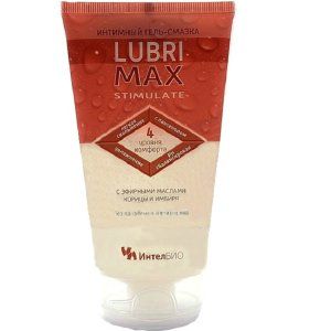 Возбуждающий интимный гель-смазка на водной основе Lubrimax Stimulate - 150 мл. - ИнтелБИО - купить с доставкой в Пушкино