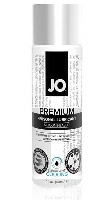 Охлаждающий лубрикант на силиконовой основе JO Personal Premium Lubricant Cooling - 60 мл. - System JO - купить с доставкой в Пушкино