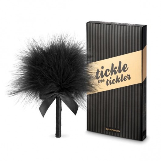 Пуховка для эротических игр Tickle Me Tickler - Bijoux Indiscrets - купить с доставкой в Пушкино