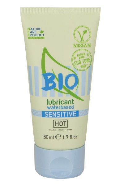 Органический лубрикант для чувствительной кожи Bio Sensitive - 50 мл. - HOT - купить с доставкой в Пушкино