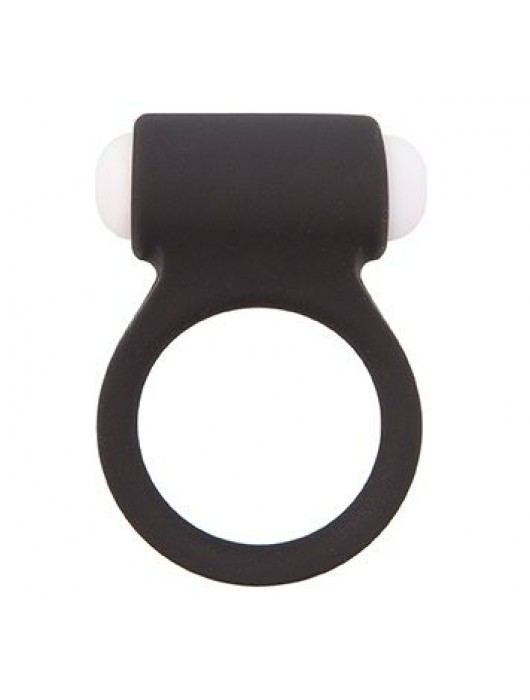 Чёрное эрекционное виброкольцо LIT-UP SILICONE STIMU RING 3 BLACK - Dream Toys - в Пушкино купить с доставкой