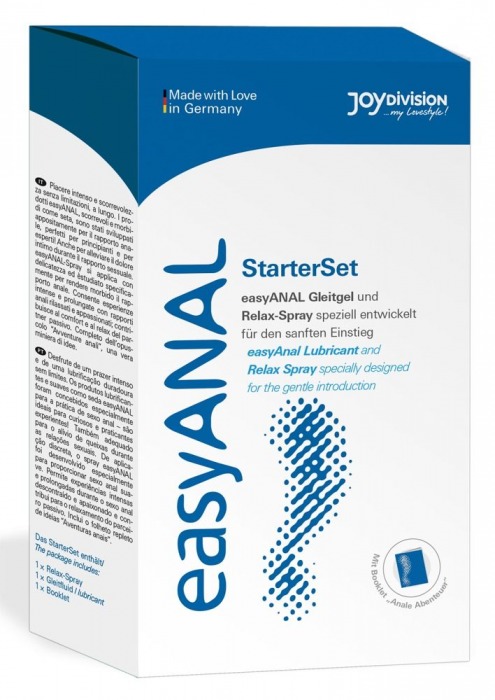 Набор лубрикантов для анального секса easyANAL Starter Set - Joy Division - купить с доставкой в Пушкино