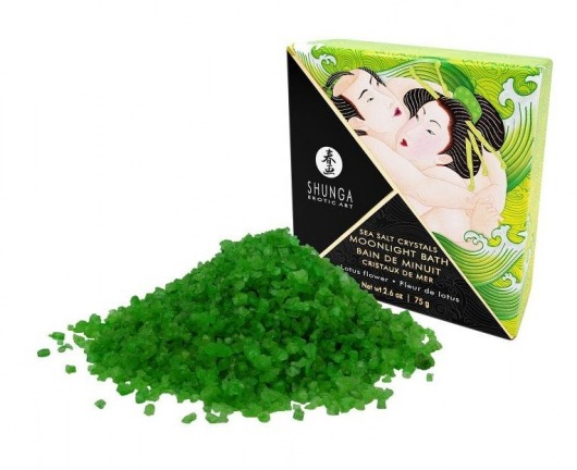 Соль для ванны Bath Salts Lotus Flower с ароматом цветков лотоса - 75 гр. -  - Магазин феромонов в Пушкино