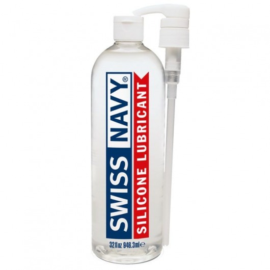 Лубрикант на силиконовой основе Swiss Navy Silicone Based Lube - 946,3 мл. - Swiss navy - купить с доставкой в Пушкино