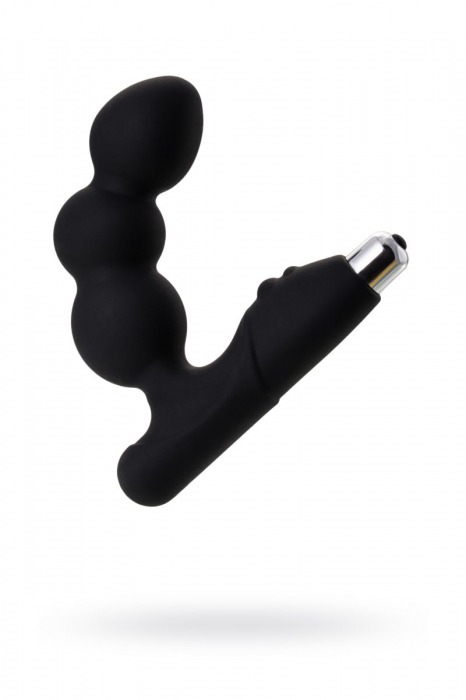 Чёрный вибростимулятор простаты Erotist - Erotist Adult Toys - в Пушкино купить с доставкой