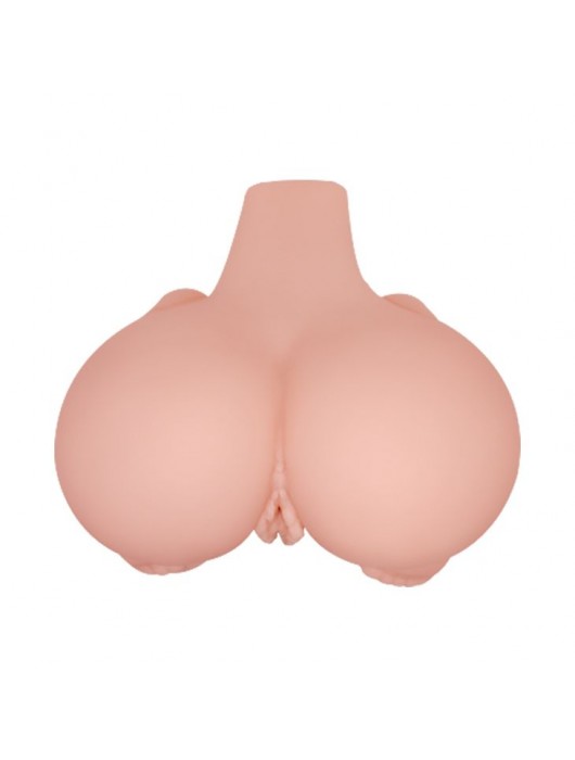 Реалистичная попка с 2 любовными тоннелями и вибрацией - Baile - в Пушкино купить с доставкой