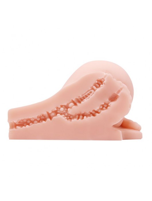 Реалистичная попка с 2 любовными тоннелями и вибрацией - Baile - в Пушкино купить с доставкой