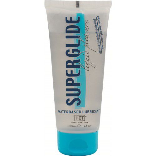 Интимная смазка на водной основе Superglide - 100 мл. - HOT - купить с доставкой в Пушкино