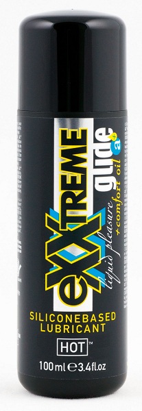 Анальная смазка на силиконовой основе Exxtreme Glide - 100 мл. - HOT - купить с доставкой в Пушкино