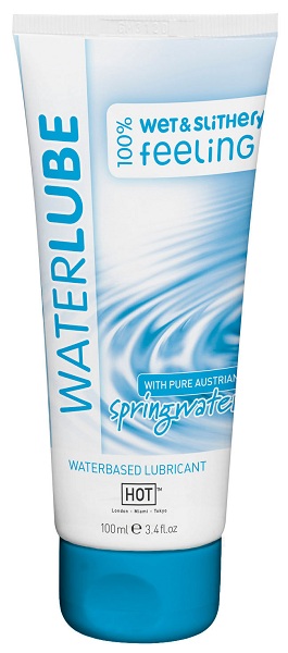 Лубрикант на основе чистой родниковой воды WaterLube - 100 мл. - HOT - купить с доставкой в Пушкино