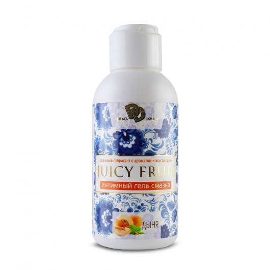 Интимный гель на водной основе JUICY FRUIT с ароматом дыни - 100 мл. - БиоМед - купить с доставкой в Пушкино