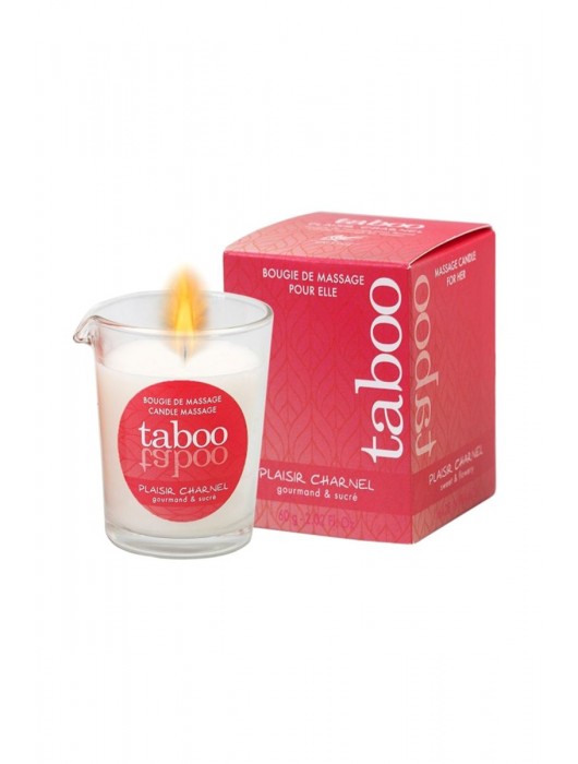 Массажное аромамасло с афродизиаками для женщин RUF Taboo Plaisir charnel - 60 гр. - RUF - купить с доставкой в Пушкино