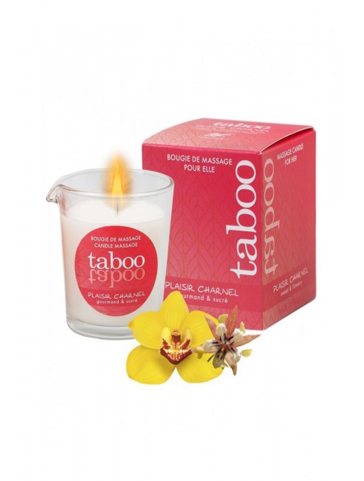 Массажное аромамасло с афродизиаками для женщин RUF Taboo Plaisir charnel - 60 гр. - RUF - купить с доставкой в Пушкино