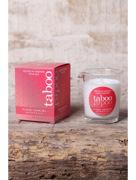 Массажное аромамасло с афродизиаками для женщин RUF Taboo Plaisir charnel - 60 гр. - RUF - купить с доставкой в Пушкино