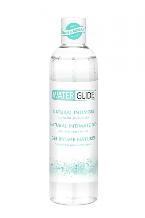 Лубрикант на водной основе с пантенолом NATURAL INTIMATE GEL - 300 мл. - Waterglide - купить с доставкой в Пушкино