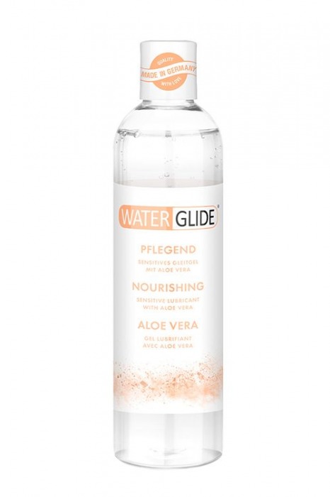 Лубрикант на водной основе с алоэ вера NOURISHING - 300 мл. - Waterglide - купить с доставкой в Пушкино