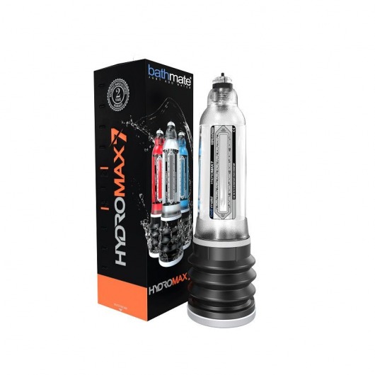 Прозрачная гидропомпа HydroMAX7 - Bathmate - в Пушкино купить с доставкой