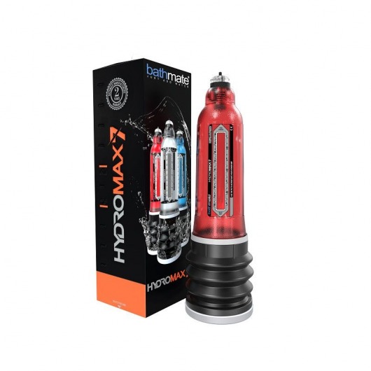 Красная гидропомпа HydroMAX7 - Bathmate - в Пушкино купить с доставкой