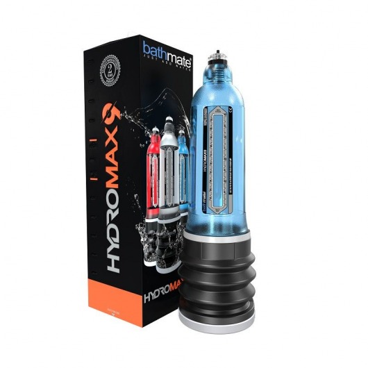 Синяя гидропомпа HydroMAX9 - Bathmate - в Пушкино купить с доставкой