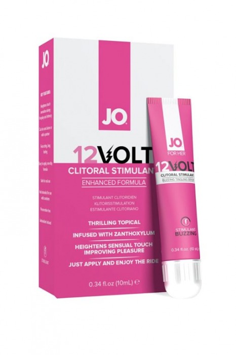 Возбуждающая сыворотка мощного действия JO Volt 12V - 10 мл. - System JO - купить с доставкой в Пушкино