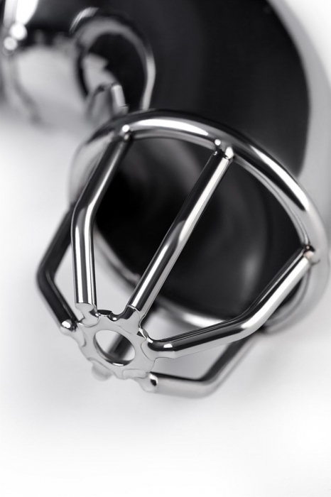 Серебристый мужской пояс верности TOYFA Metal - ToyFa - купить с доставкой в Пушкино