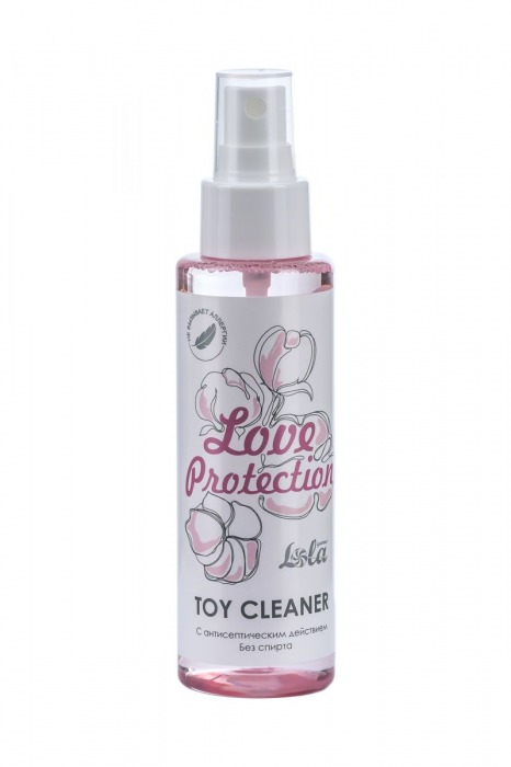 Гигиенический антисептический лосьон Toy cleaner - 110 мл. - Lola Games - купить с доставкой в Пушкино