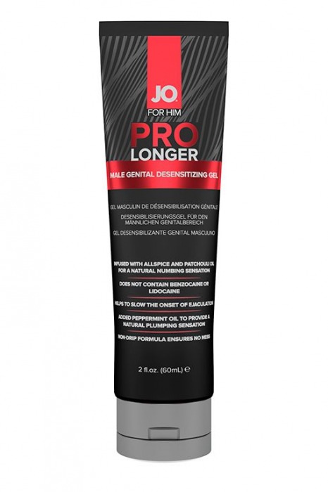 Гель-пролонгатор умеренного действия для мужчин JO Prolonger Gel – 60 мл. - System JO - купить с доставкой в Пушкино