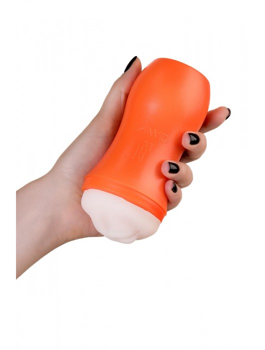 Мастурбатор-ротик A-Toys в оранжевой колбе - A-toys - в Пушкино купить с доставкой