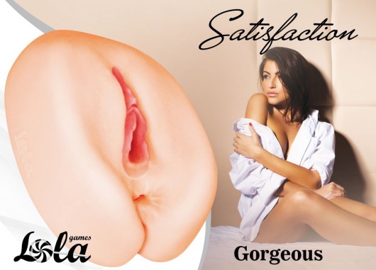 Мастурбатор с 2 тоннелями Satisfaction Gorgeous - Lola Games - в Пушкино купить с доставкой