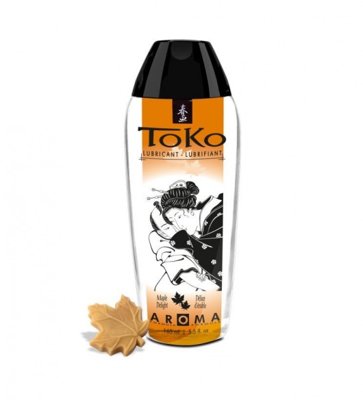 Интимный гель TOKO Maple Delight с ароматом кленового сиропа - 165 мл. - Shunga - купить с доставкой в Пушкино