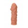Телесная реалистичная насадка KOKOS Extreme Sleeve 11 с дополнительной стимуляцией - 12,7 см. - KOKOS - в Пушкино купить с доставкой
