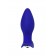Синяя анальная вибровтулка Fancy - 10,7 см. - ToyFa