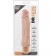 Телесный вибратор-реалистик Cock Vibe 10 - 21,6 см. - Blush Novelties