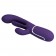 Фиолетовый мультифункциональный вибратор Shania - 22,2 см. - Baile