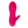 Розовый вибромассажёр с небольшим клиторальным отростком - 15 см. - A-toys купить в Пушкино с доставкой в Orgasmix.ru Розовый вибромассажёр с небольшим клиторальным отростком - 15 см. - A-toys